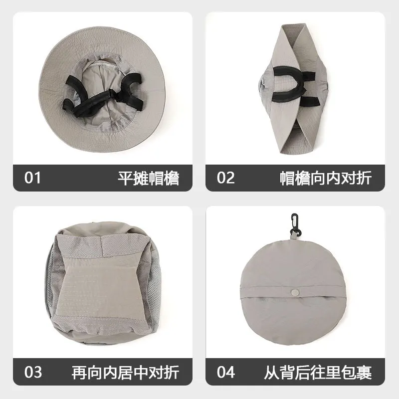 Men's Women's Waterproof Surfing Fisherman Hat Sun Protection Hat Summer Quick Drying Outdoor Mountaineering Sun Protection Hat