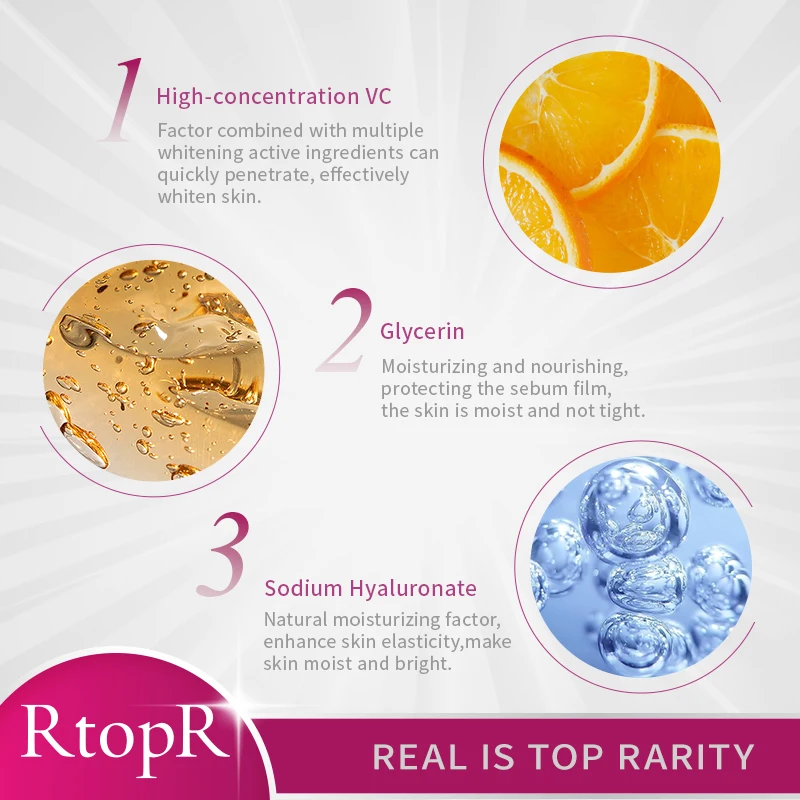 Bělicí krém na obličej Odstraňování pih Proti vráskám Jemné linky Proti stárnutí Hydratační Výživný Extrakt s vitamínem C Krása Zdraví_voghion.com