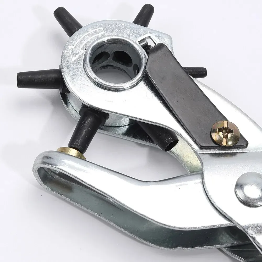 Leather Hole Punch Multifunctional Carbon Steel Belt Puncher Punching Tool Crafts Tool