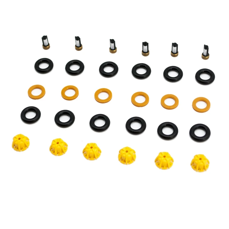 

Fuel Injector Repair Kit For Bo-Sch Universal Typ, O-Rings Basket Filter Spacer Pintle Cap