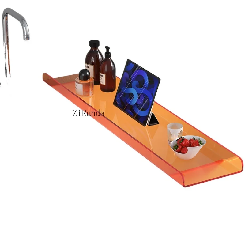 *Bathtub rack online celebrity bathroom tub tray acrylic storage rack