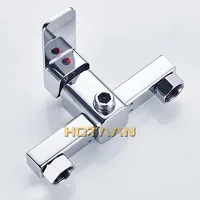 . Chrome ขัดเงาเสร็จสิ้นใหม่ติดผนังก๊อกน้ําห้องน้ําอ่างอาบน้ํามือถือ TAP ก๊อกน้ํา YT-5336 3