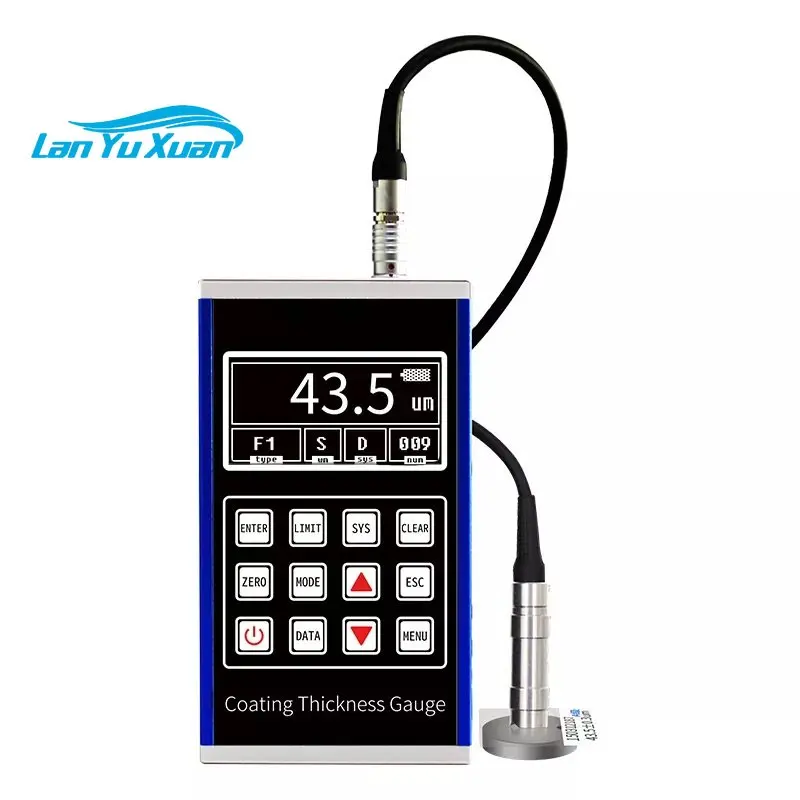 

test instruments JCT800NF High Accuracy Industrial Surface Coating Thickness Gauge Meter Digital