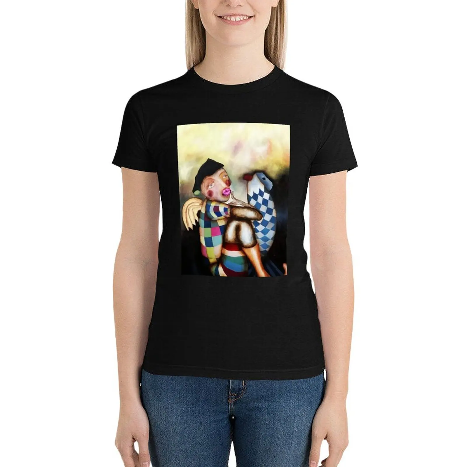 

Art the one. T-Shirt kawaii clothes hippie clothes graphics tops Women
