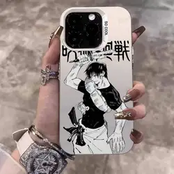 Jujutsu Kaisen Inspired Toji Fushiguro Colorful Phone Case for iPhone 14 Plus (Z1)