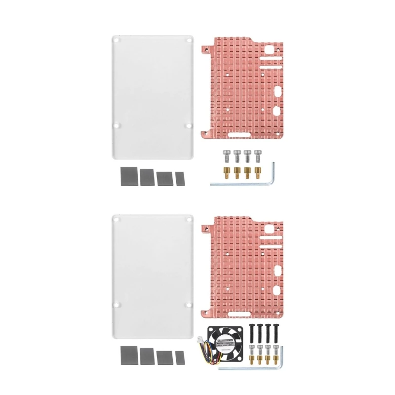 

Heatsinks Self-Adhesive Heat Sink Radiators Circuit Board Radiators Finss with Thermal Tape for Pi 5