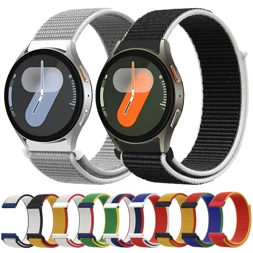 Breathable Nylon Strap Wristband - 20mm/22mm Adjustable Bracelet