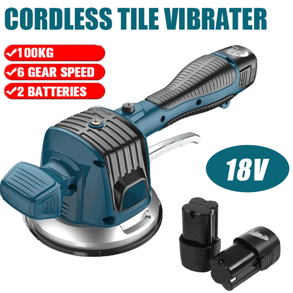 Tile Vibrator For 80-150cm Tiles Floor Plaster Machine Tile Laying with  Battery Automatic Floor Vibrator Leveling Tool - AliExpress