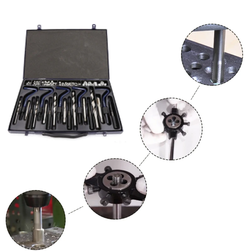 

Manufacturer Thread Repair Tool Kit Thread Repair Kit, Hand Tool Set