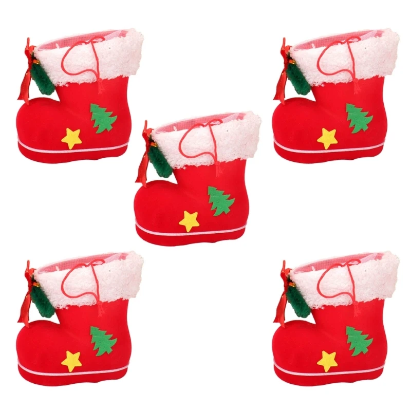 

Merry Christmas Socks Christmas Candy Bag Hanging Christmas Stockings DropShip