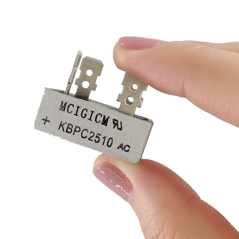 25A 1000V diode bridge rectifier kbpc2510 diode bridge rectifier rectifier diodes electrical rectifier diodes