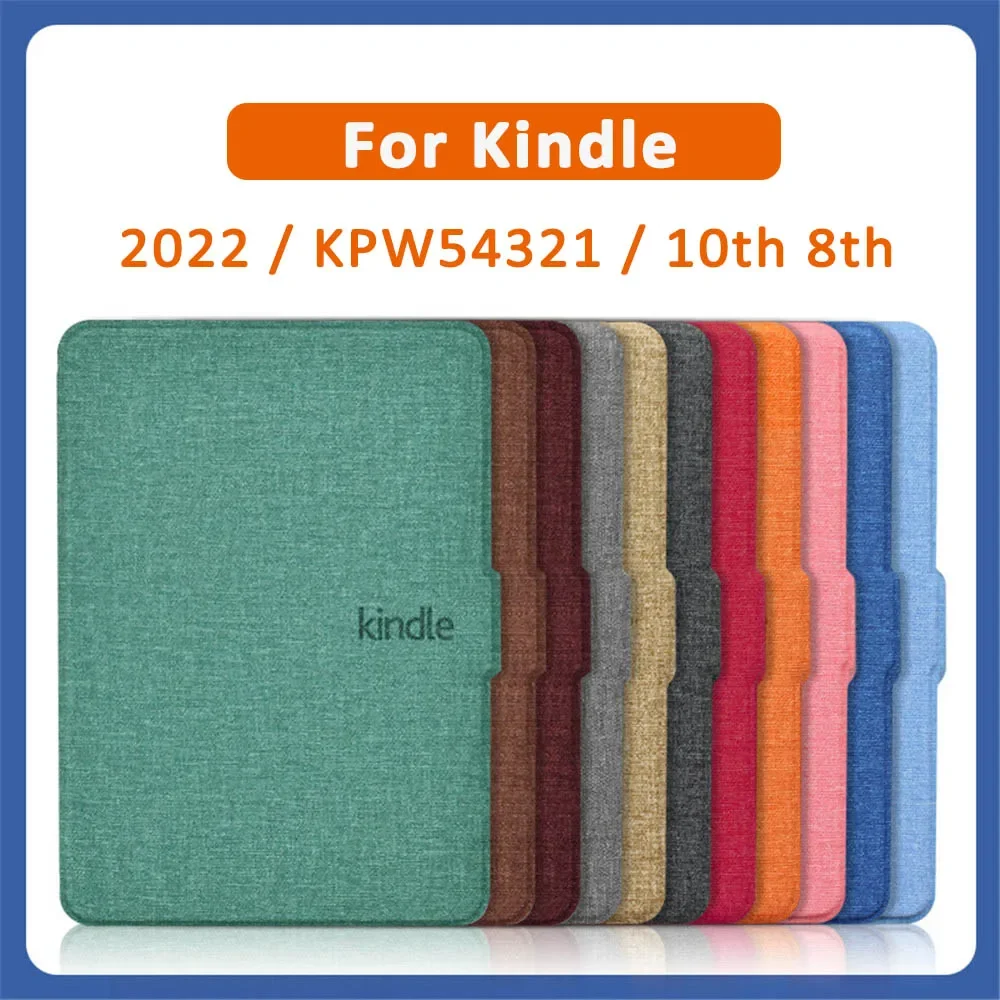 Capa de Bolsa Magnética com Auto Dormir And Wake Capa para Kindle Paperwhite 8th 10th Generation 11th Generation 6.8 2023