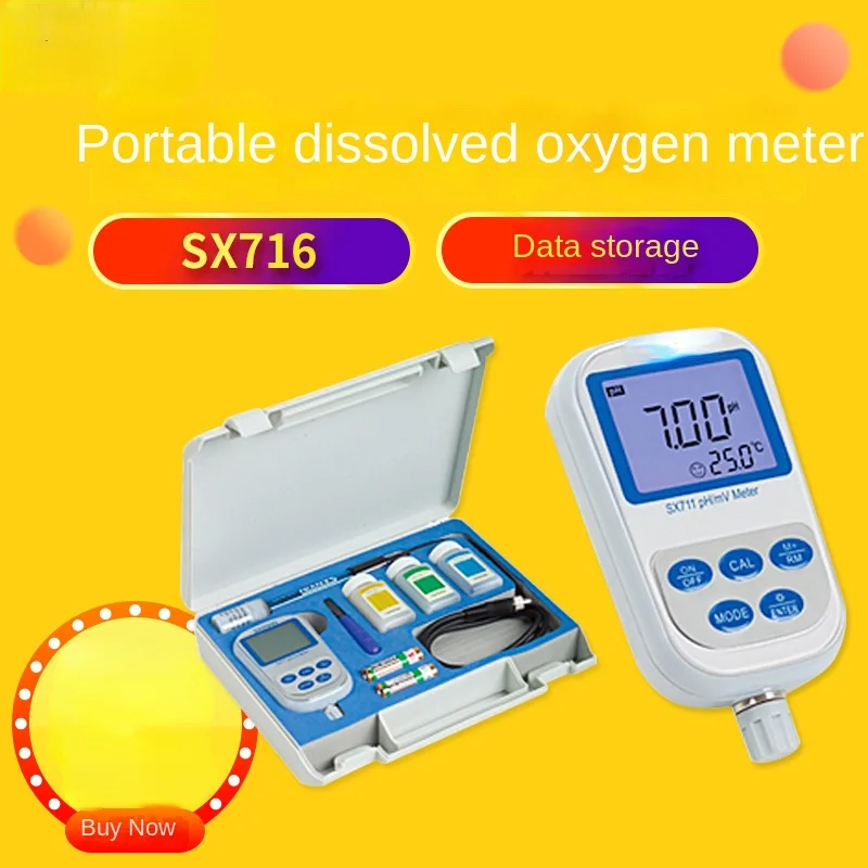 

SX716 Portable High Precision Dissolved Oxygen Analyzer Dissolved Oxygen Analyzer