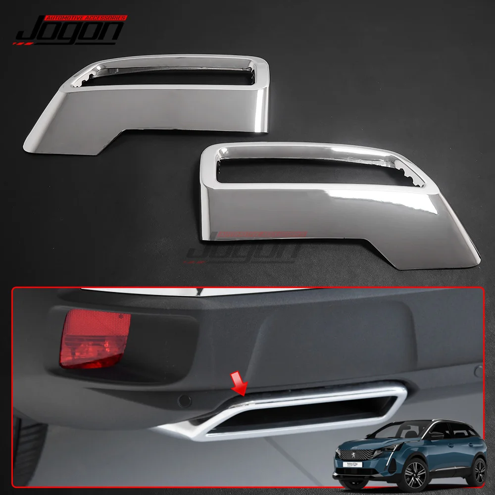 Per Peugeot 3008 II 5008 T87 2017-2023 marmitta di scarico posteriore ...