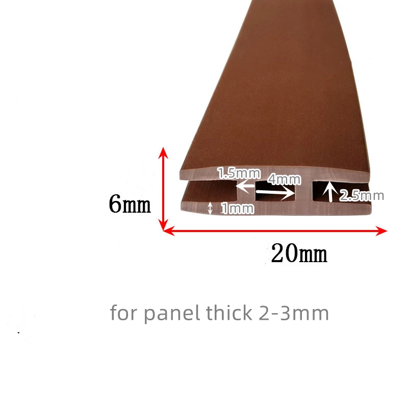 H Forma Tira De Vedação De Borracha,