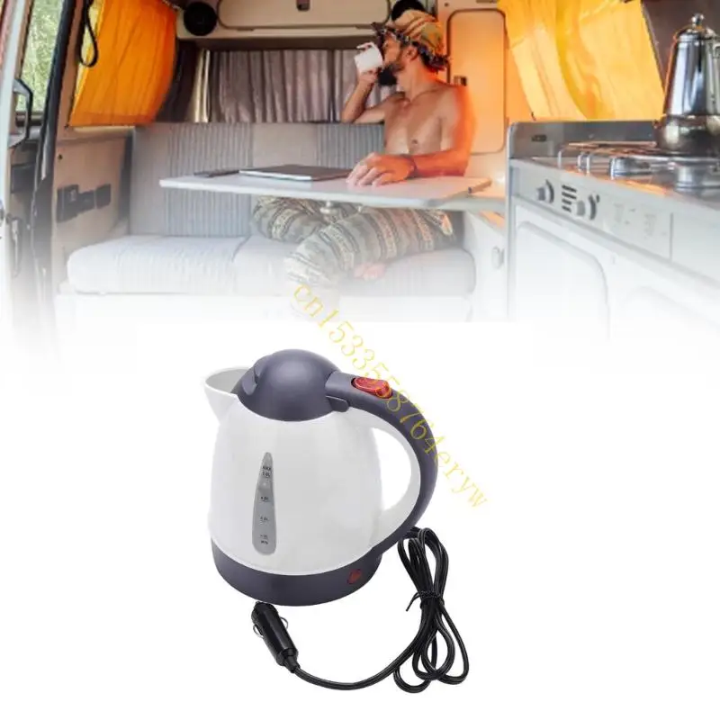 자동차 여행용 기기 12V 1000ml 넓고 빠른 끓임 안전 닫기 91AE