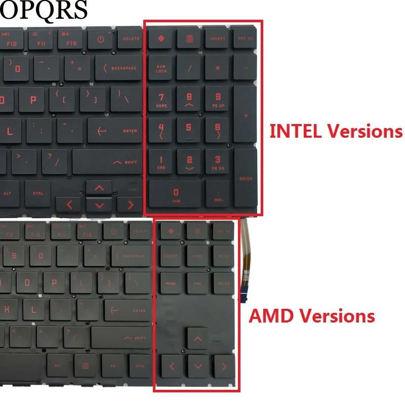 Eua Latina Espanhol Teclado Portátil para hp Omen 15-en 15-pt0xxx 15z-en 15-en0010ca 15-ek 16-b 16-c Tpn-q238 Q236 Q265 Q267 Novo - Imagem 2