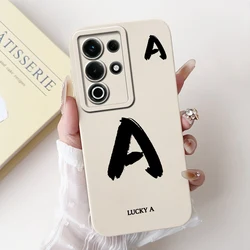 Fashion Lucky Letters Matte Soft TPU Phone Case Cover - Stylish Protective Back Cover for Itel S25 Ultra (TYbai - 10A)