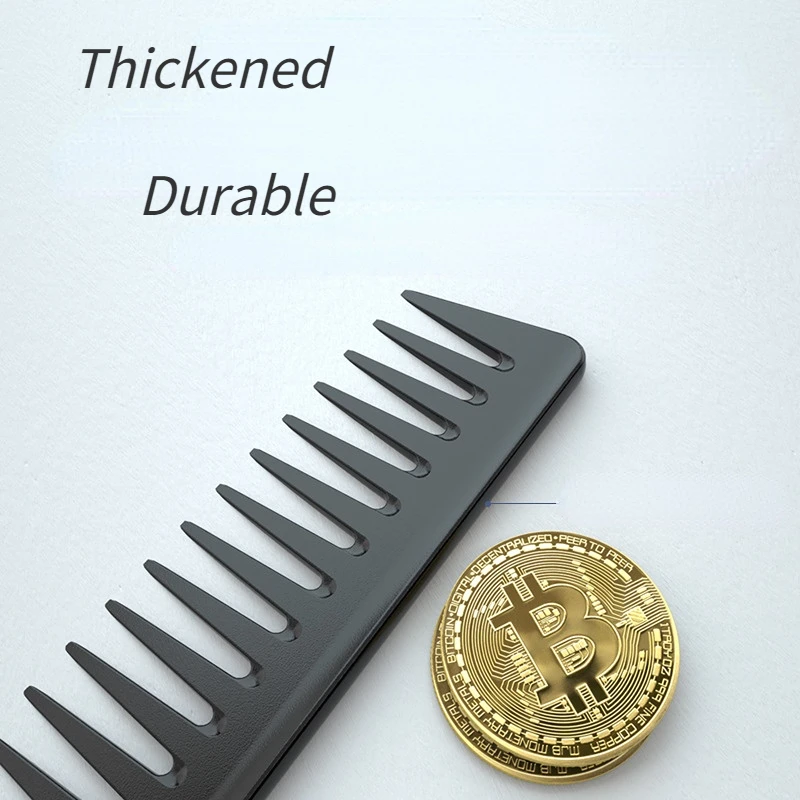 1pc Anti-static Barbershop Mens Hair Styling Straightening Comb Portable Hairdressing Comb Barber Store Professional Accessories