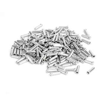 10-1000PCS Bicycle Brake Cable End Caps MTB Bike Derailleur Shift Wire Crimps Line Pipe Tail Caps for Cycling Accessories