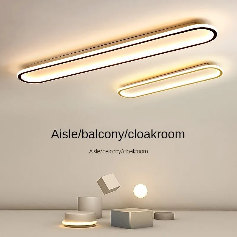 Modern LED Ceiling Light For Bedroom Balcony Corridor Lighting Cloak Room Entrance Hall  Kitchen Rectangular  Home Lamp Fixtures