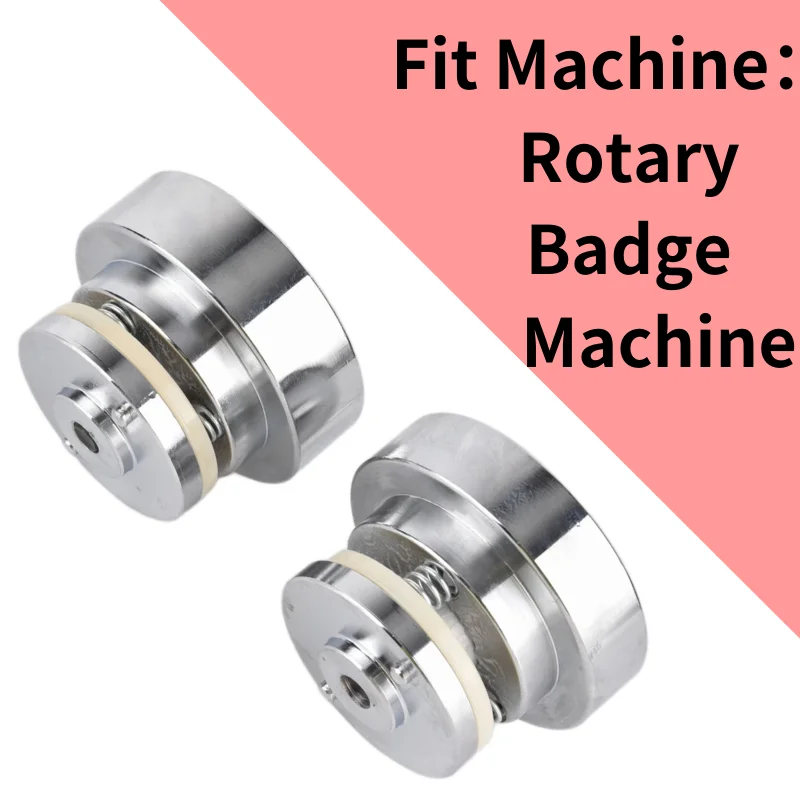 Round Badge Button Die Mold， Metal Round Bottom Mold for Button Badge Press Machine Mold 25/32/37/44/50/56/58/75MM