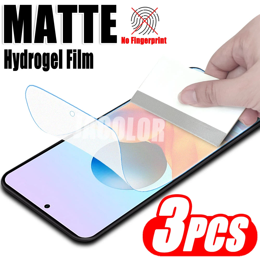 Matte Hydrogel Screen Protector Film - Pack of 1-3, Gel Protection