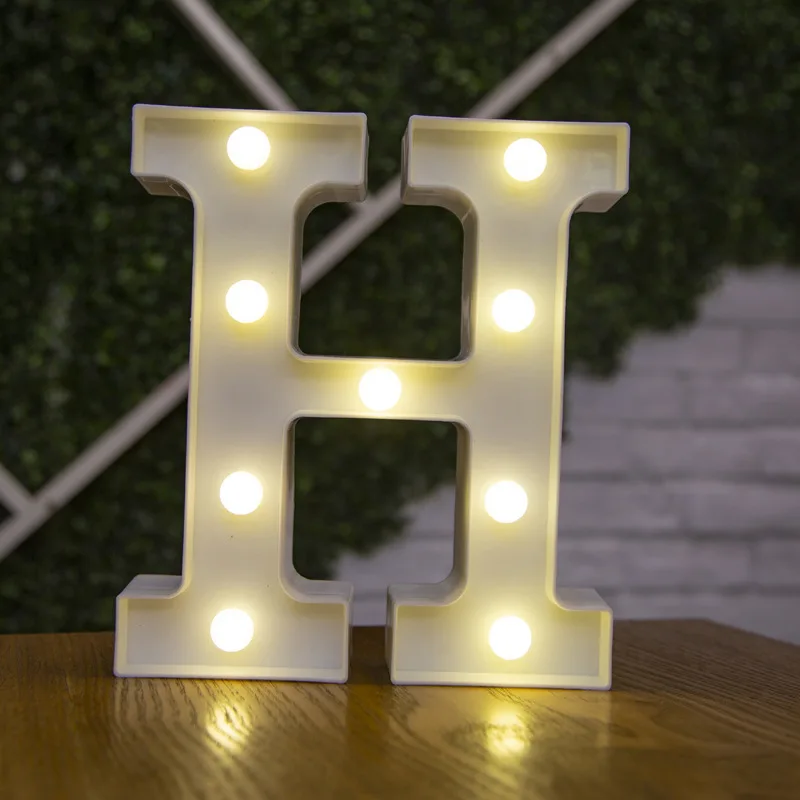 Illuminating LED Letter & Number Lights