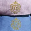 10 Colors Customized Towel Embroidery Pesonalized Towels Crown with Name Spa Beauty Salon Logo Black Purple Pink White Towel 3