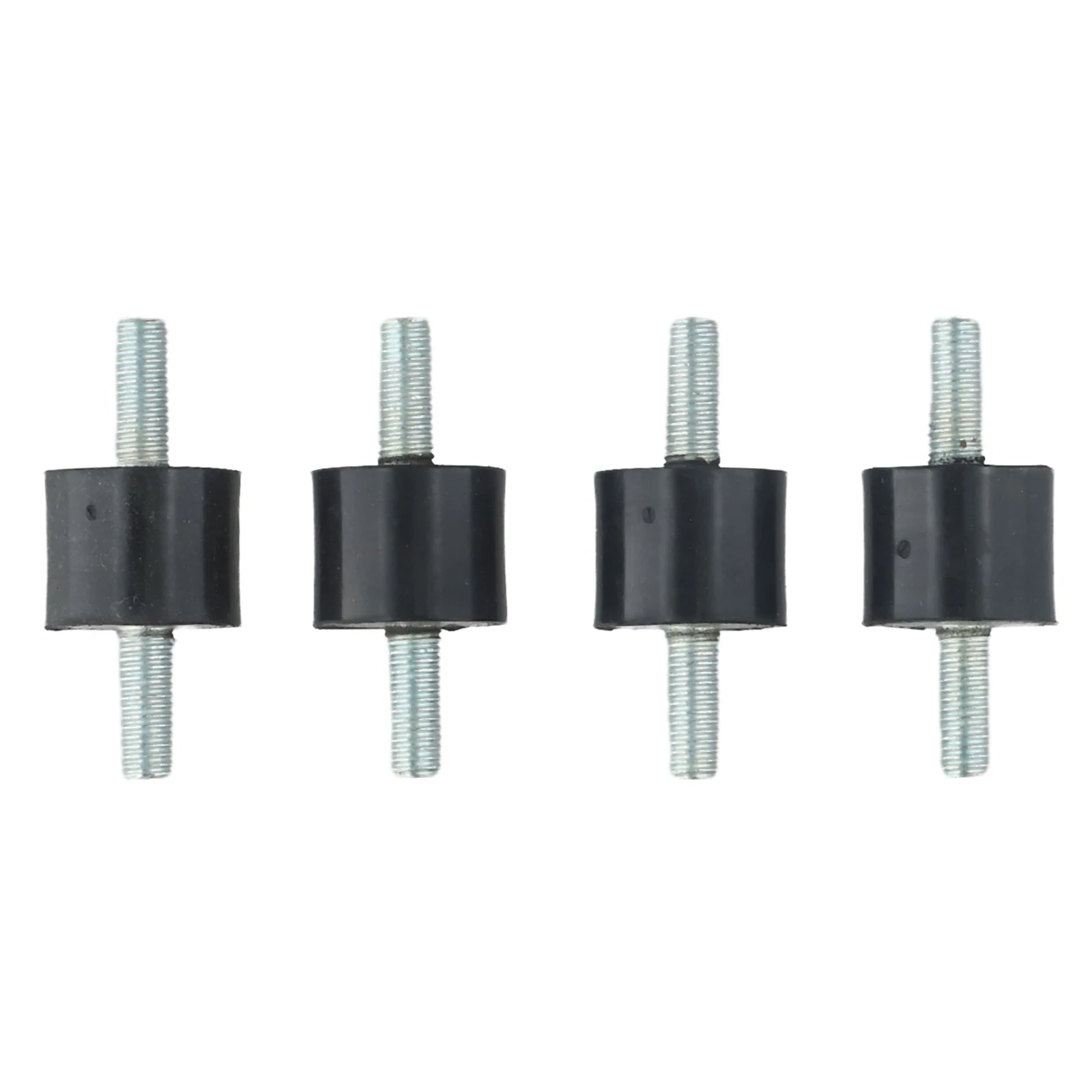 4 X Rubber Buffer Set Vibration Damper Silent Block Rubber Metal Buffer  Protects Against Vibration Interference M5 M6 M8