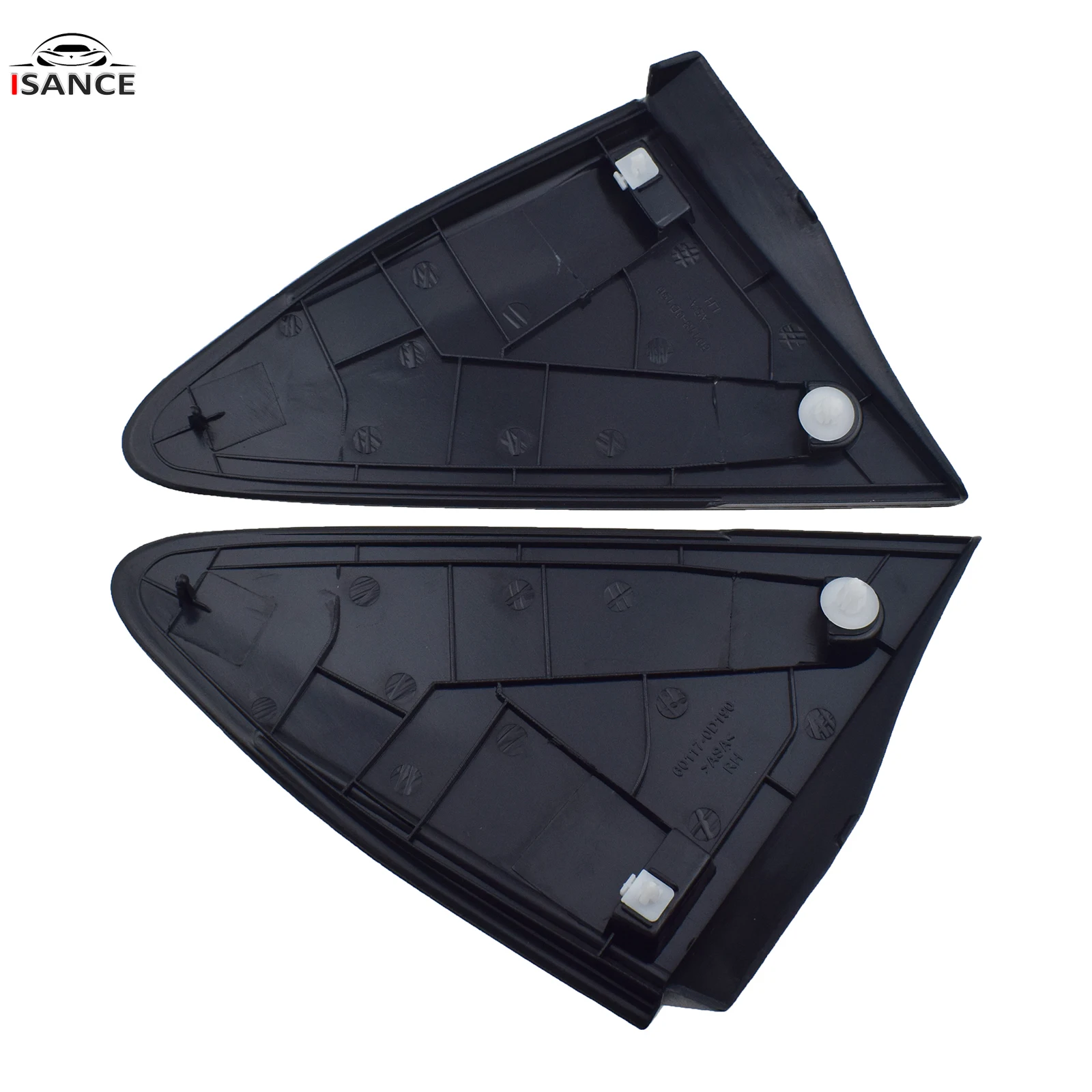 Couvercle De Moulage Triangulaire En Plastique Noir Pour Rétroviseur Avant Droit, 601170D111, Pour Toyota Yadditif 2012-2014