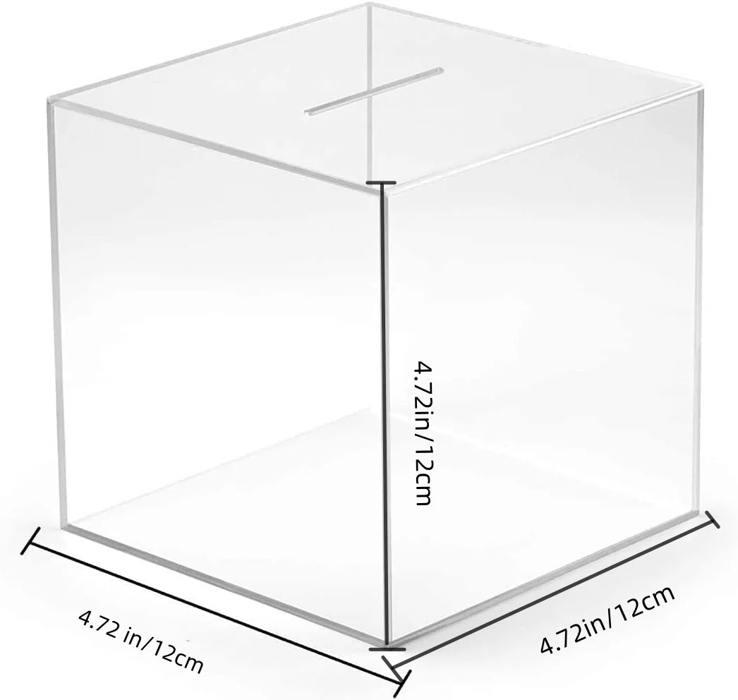 Piggy Bank Piggy Banks for Adults Upgraded Version Clear Acrylic Money Saving Bank Break to Open