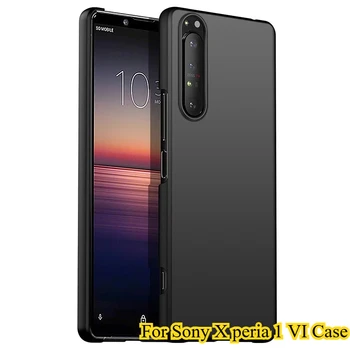 Ultra Slim Matte Case for Sony Xperia 10VI 1VI 5V 5III 10III 1III 5II 1II 1II 10IV 1IV 5 1 Hard PC Half-wrapped Shockproof Cover