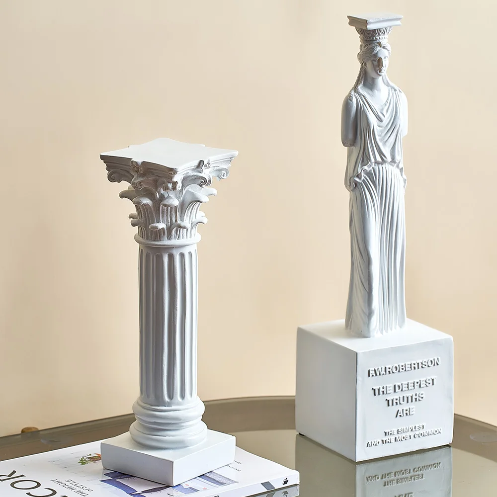 

Абстрактная римская Художественная Скульптура, Современный домашний декор, настольные аксессуары, статуи для декора, домашний декор, рождественские украшения, подарок