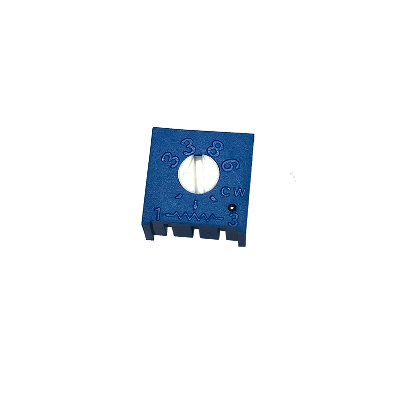 3386P 100 200 500 1K 10K 100K 1M 2K 20K 200K 5K 50K 500K Ohm 100R 200R 500R Trimpot Trimmer Potentiometer 3386 10pcs 3797057