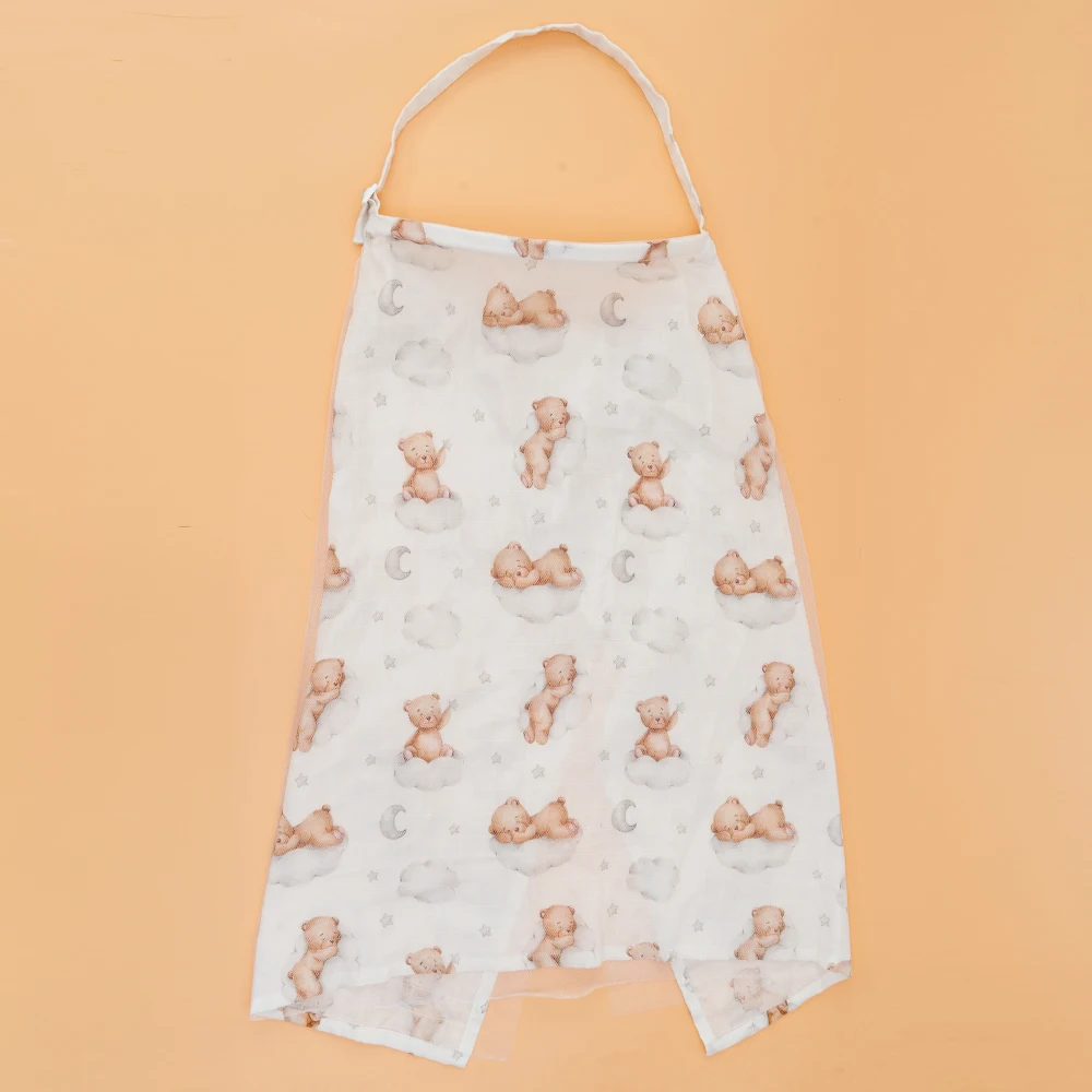 HappyFlute New Cartoon Print 1PCS Mum's Nursing Breastfeeding Privacy Cover Easy To Carry Baby Breastfeeding Cover