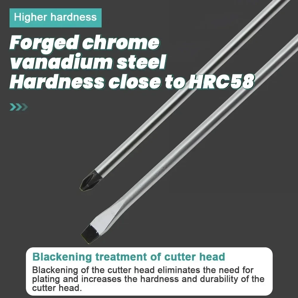 Multipurpose Handle Screwdrivers Set With Magnetic Insulated Security Repair Hand Tools Cross/Straight Type Mini Screw Driver 5