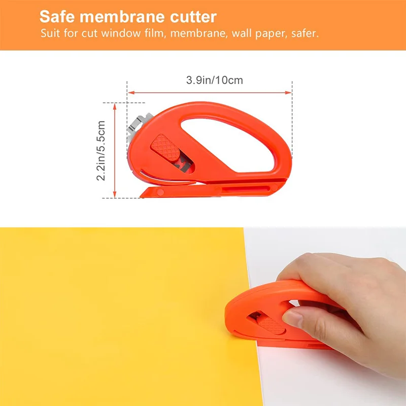Car Vinyl Wrap Tool Kit Window Tint Film Tool Felt Squeegee Magnetic Wrap Stick Utility Knife Blade 21Pcs For Vinyl Installation