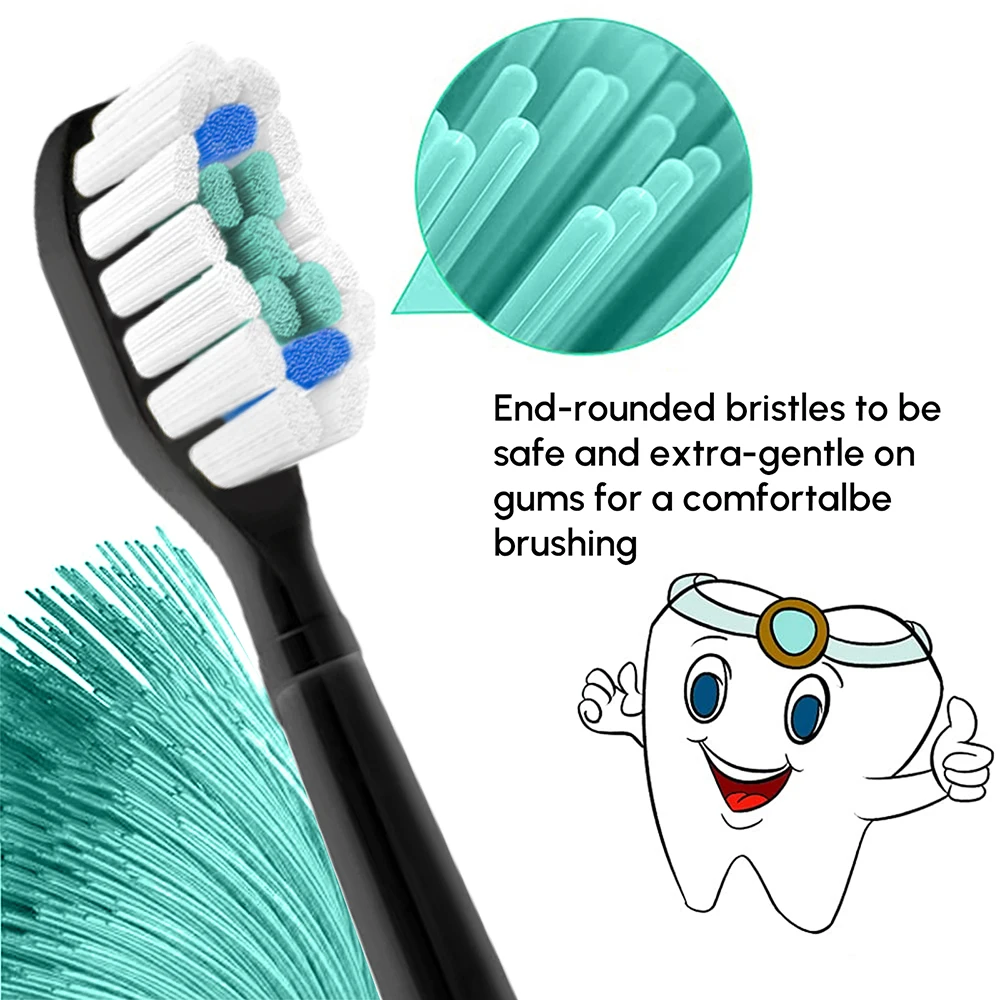 4/8/12/20 Pcs Replacement Brush Heads Compatible with Philips Sonicare Electric Toothbrush, Toothbrushes Head for Teeth Cleaning