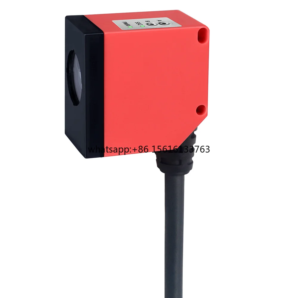 힌슨 산업용 광전 거리 센서 5미터 범위 DC12-30V 1mm 분해능 CAN 출력..