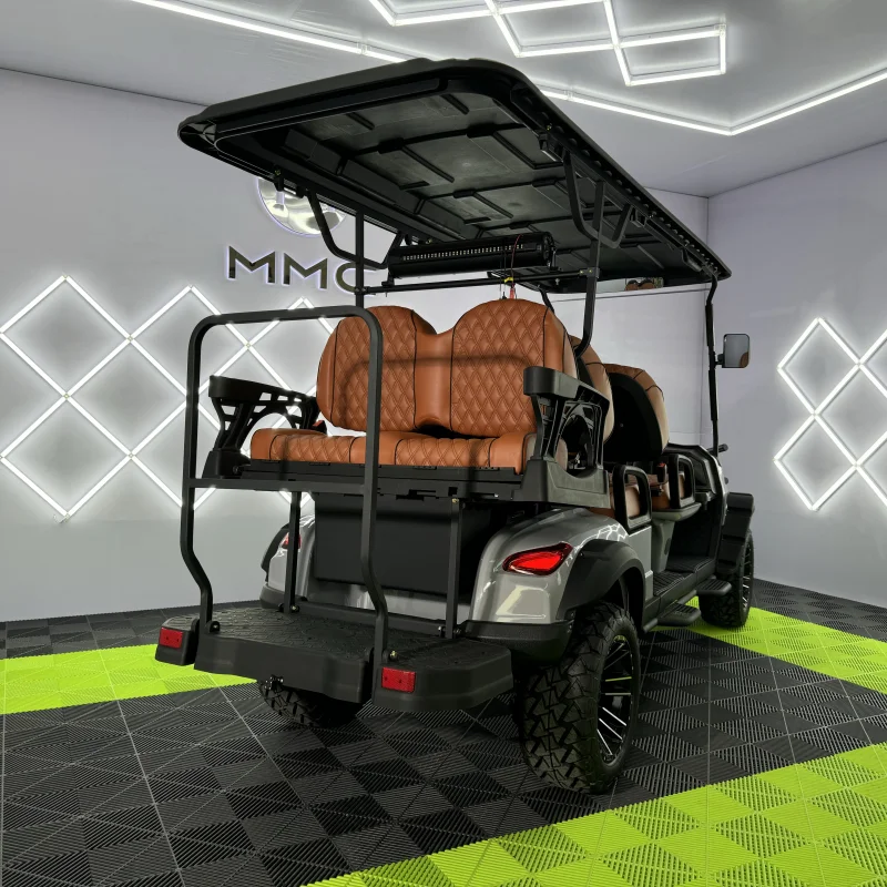 MMC Nomad 1500 ? 리프트 키트 및 맞춤형 디자인을 갖춘 6인승 유틸리티 골프 카트