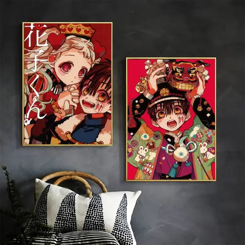 

Аниме туалетный пакет Hanako-kun DIY постер крафт-бумага винтажный плакат на стену художественная живопись наклейки для обучения большая Szie настенная живопись
