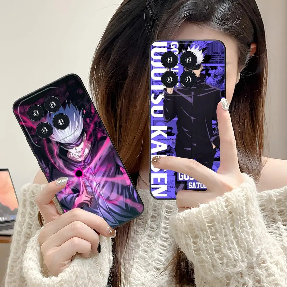 Colorful Satoru Gojo Phone Case - Jujutsu Kaisen-inspired Design