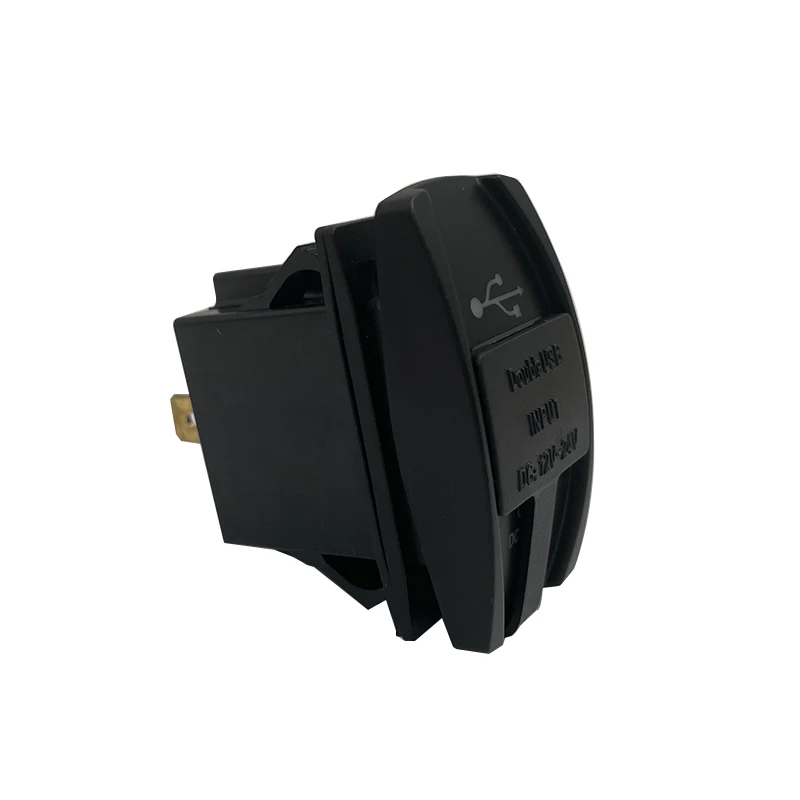 Auto DC 12V 24V LED Blu Caricatore Doppio USB Carling ARB Interruttori A Bilanciere 5V 3.1A Universale Adatto Per Auto Moto ATV Elettrico Barca GPS Caricatore Tablet Telefono - Foto 3