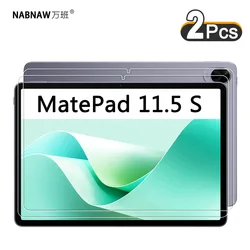 Premium Anti - Scratch Tempered Glass Screen Protector Set (2 - Pack) - Crystal Clear Film (2P- MatePad 11.5 S)