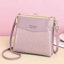  2022 New Mini Alligator Women Crossbody Bags Fashion Shoulder Messenger Bag Double Layer Lady Purse Excellent PU Leather Handbag 