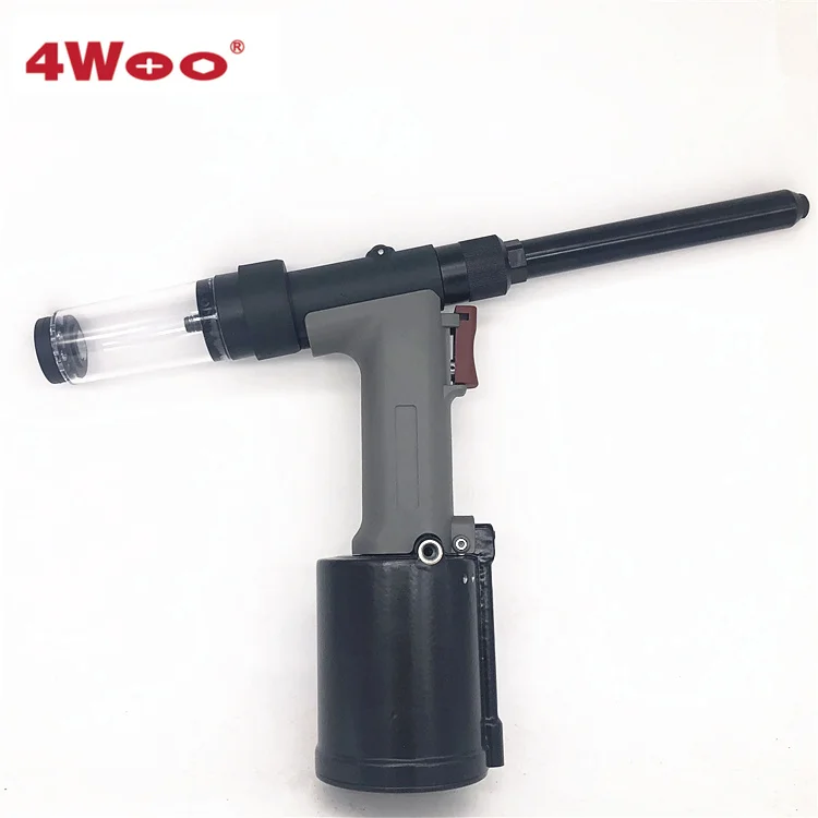 MK-2500L  Extended Pneumatic Rivet tools air tools blind rivet gun for Narrow Space with collection device multifunctional bathroom wrench adjustable large opening 80mm spanner sink faucet narrow sewer water pipe plumbing repair tools