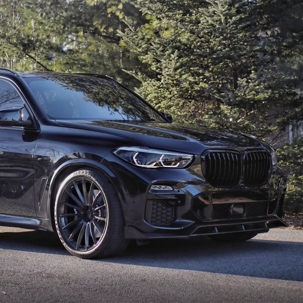 BMW X5 G05 M 스포츠 2019 2020 2021 2022 바디킷 외장 개조용 프론트 범퍼 립 스포일러 스플리터 디퓨저
