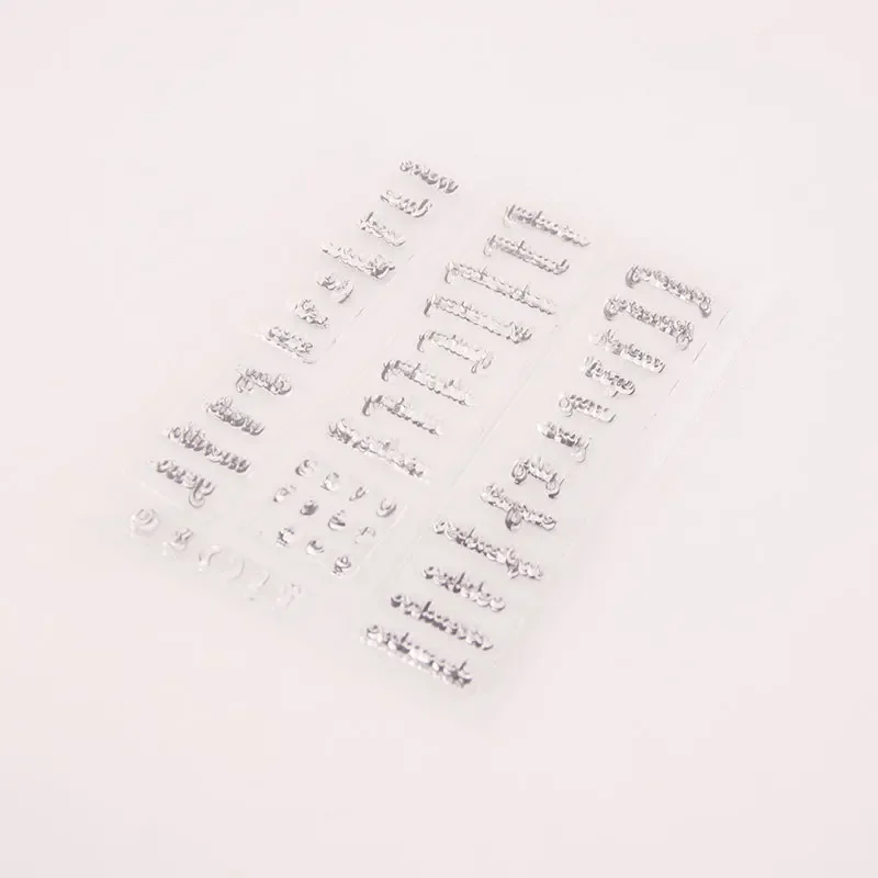 Clear Stamps Clear Rubber Stamps for DIY Scrapbooking