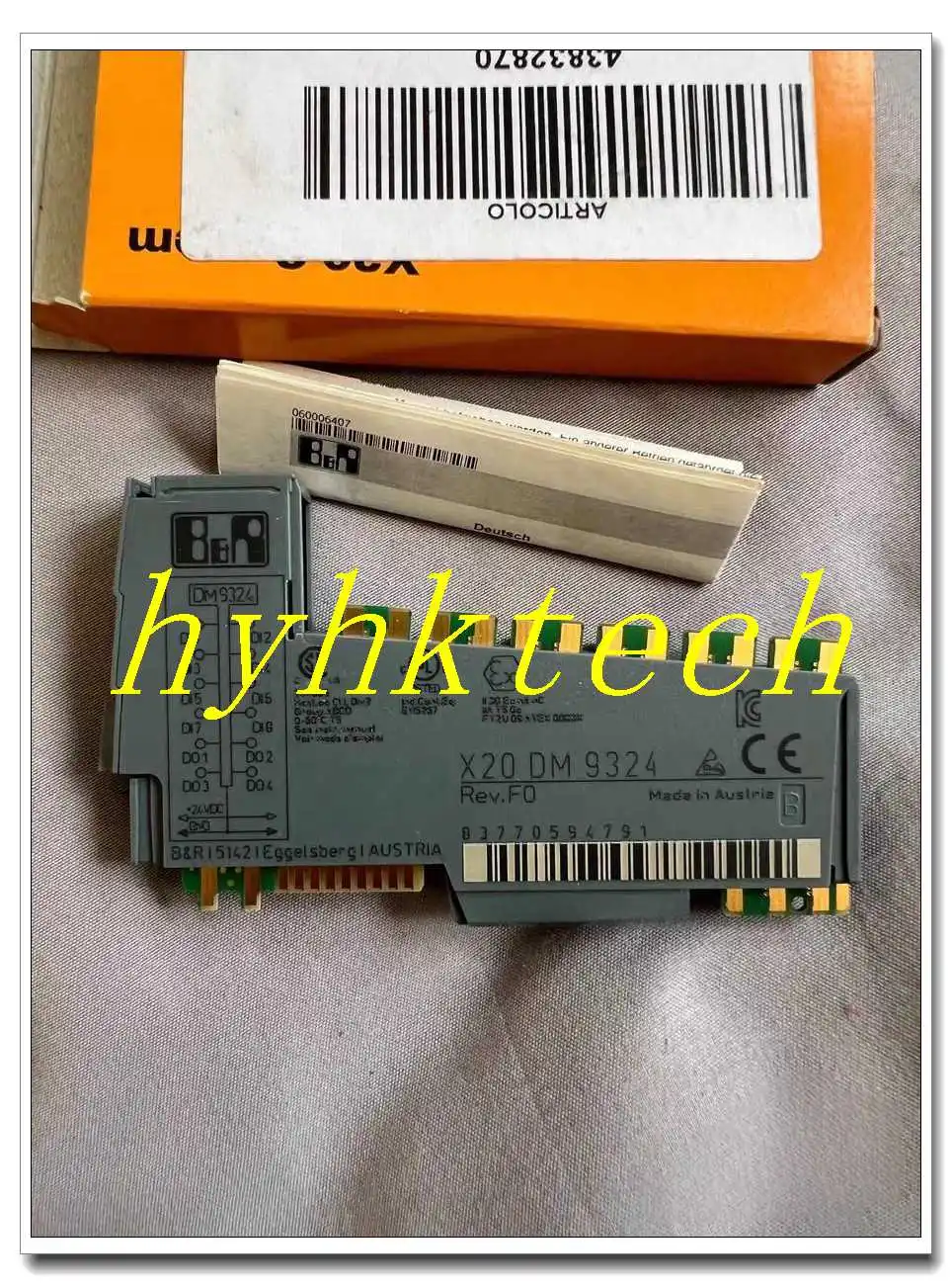 X20DM9324 오리지널 PLC 모듈, 배송 전 100% 테스트 완료